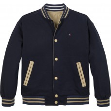 TOMMY HILFIGER bomber jacket παιδικό KB0KB09740-AB9 μπλε